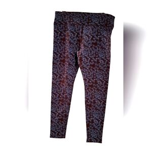 Wild Fable Floqer Pattern Leggings Size L